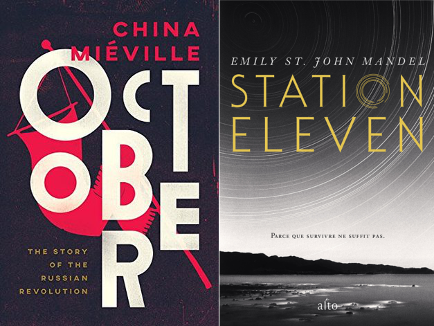 Covers for October and Station Eleven