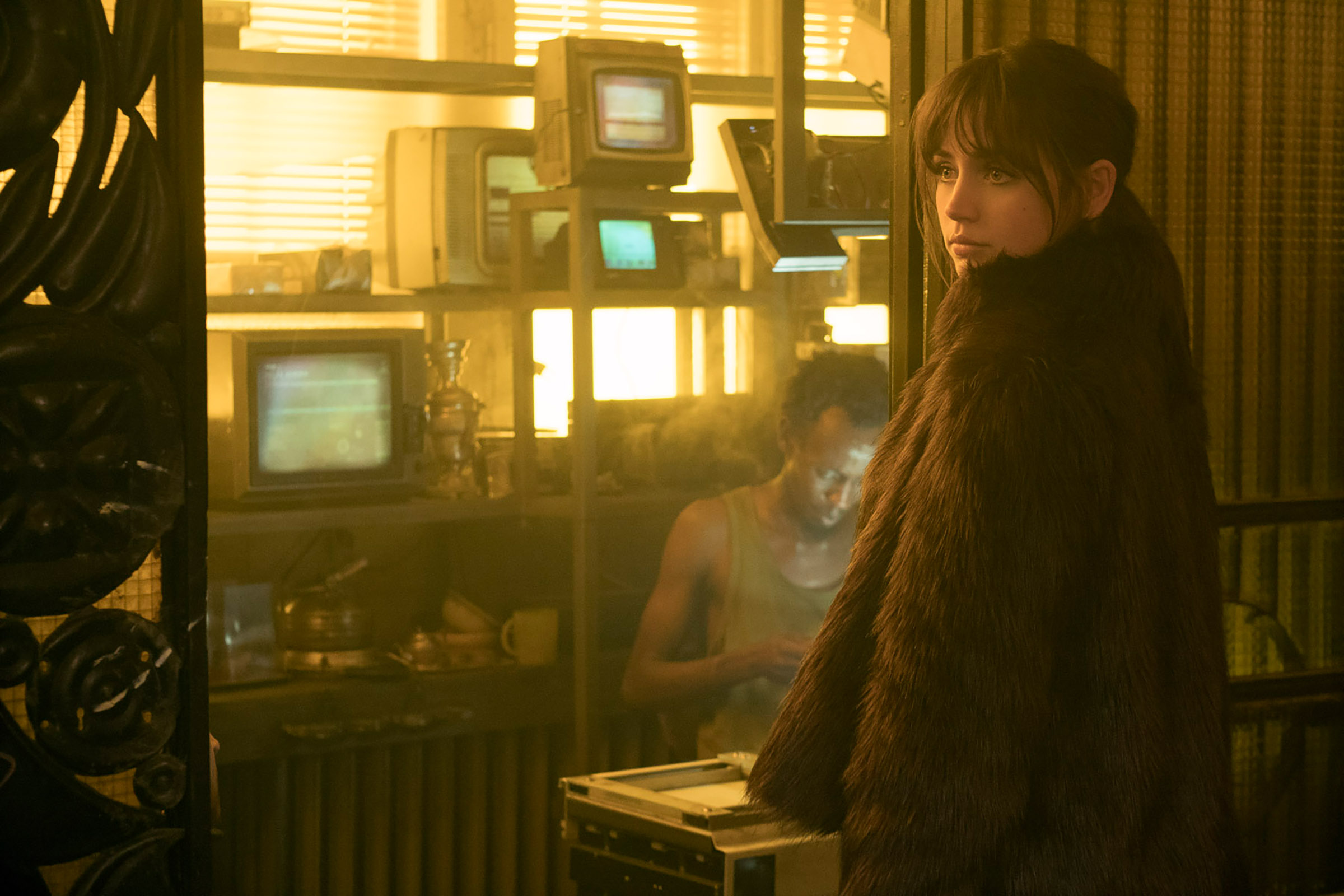 CRT monitors in Blade Runner 2049. Sales of this type of monitor peaked over a decade  before the release of the film, yet it's set far in the future.